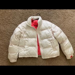 White winter jacket
